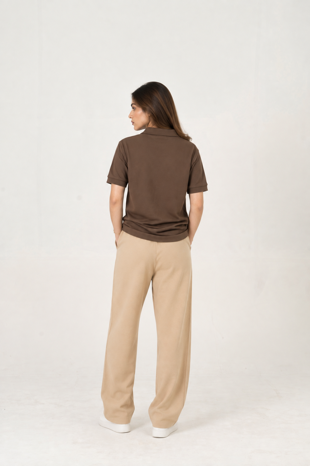 Cloud Skin Pleated Trouser