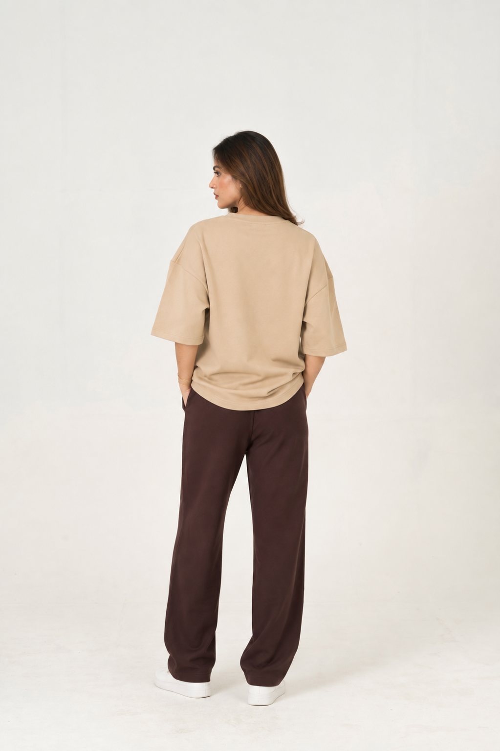 Cloud Purple pleated trouser