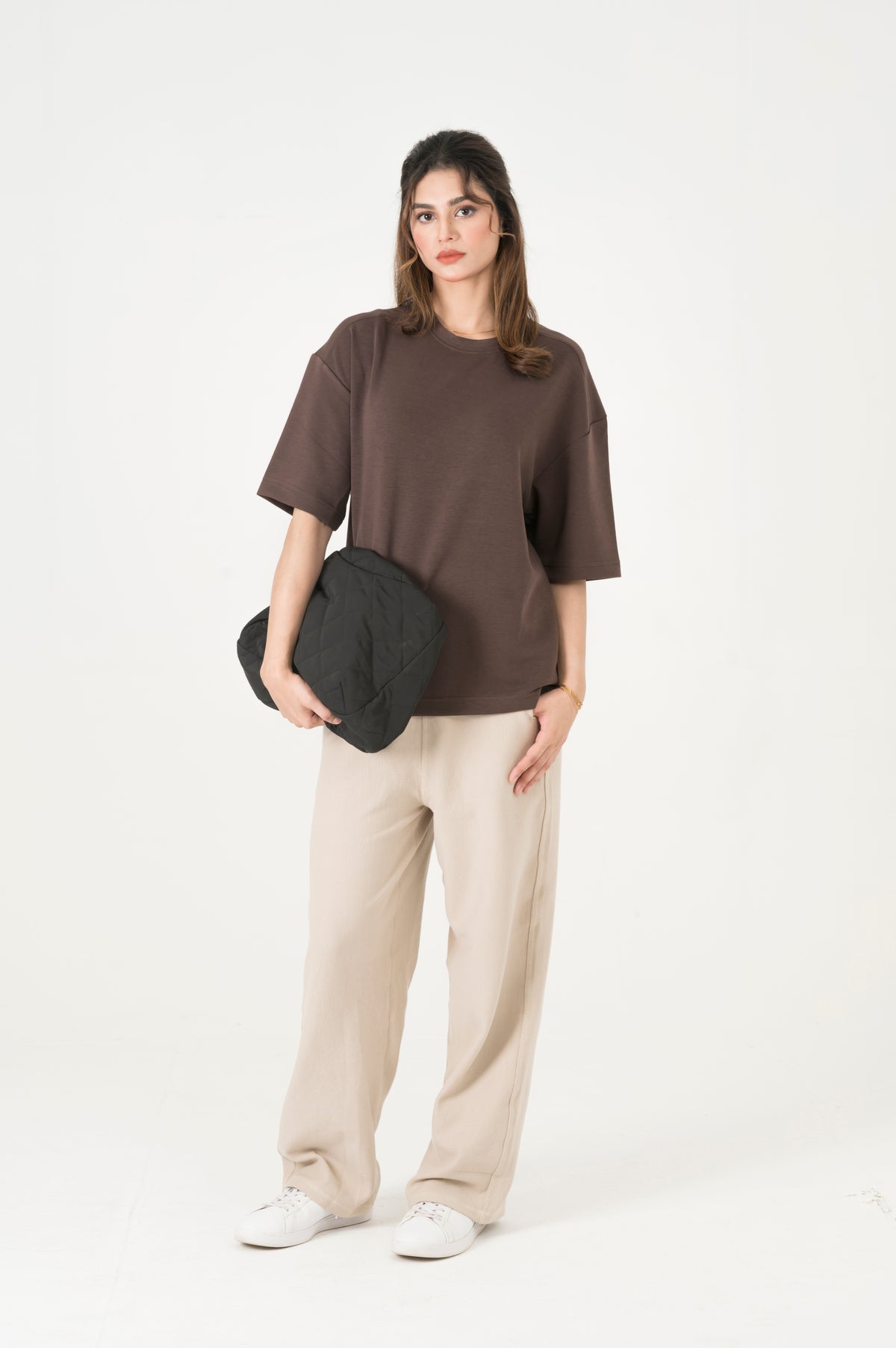 Cloud brown oversized tee