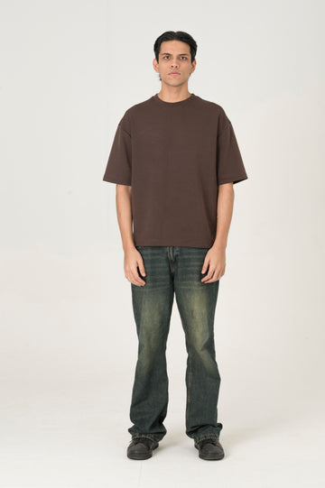 Cloud brown oversized tee