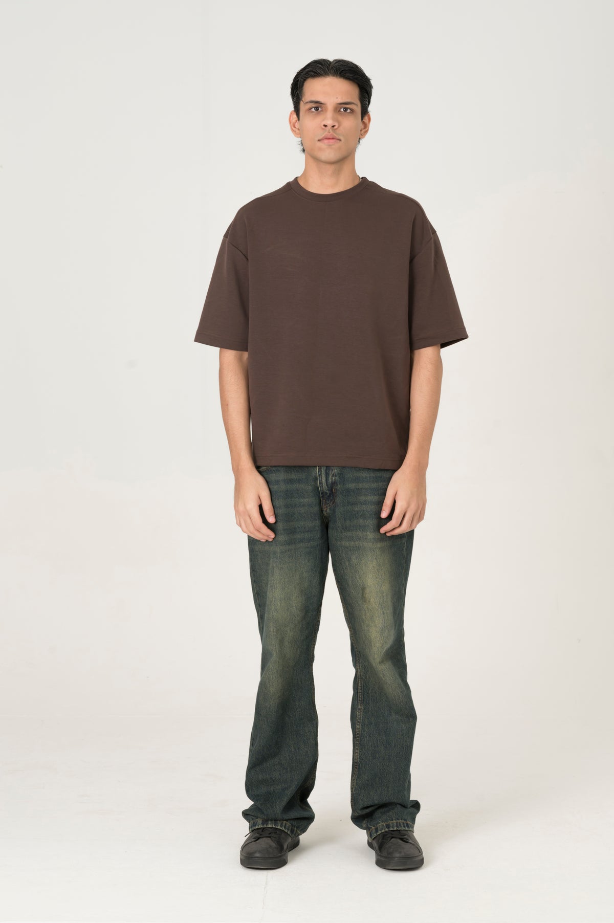 Cloud brown oversized tee
