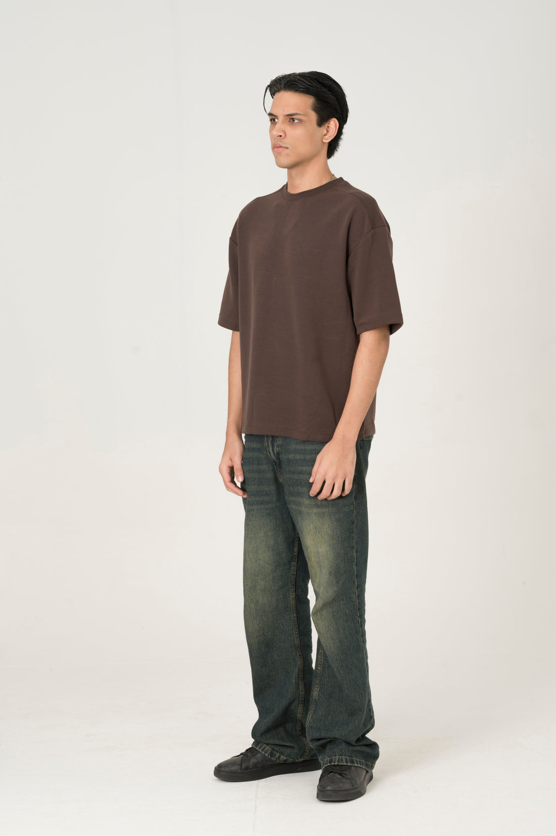 Cloud brown oversized tee