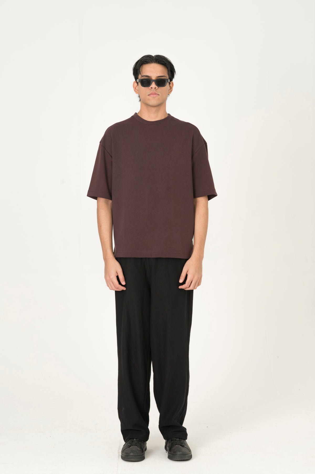 Cloud purple oversized tee