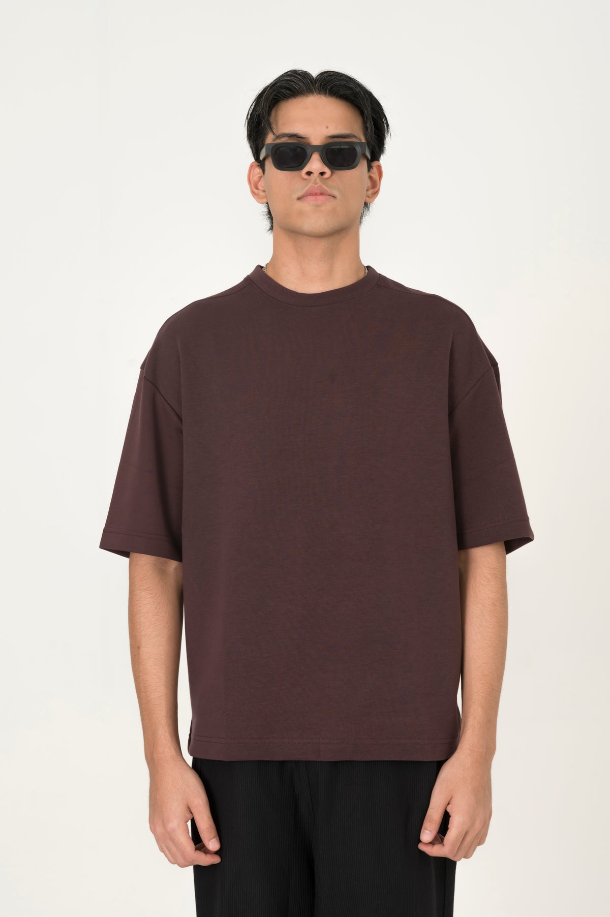 Cloud purple oversized tee