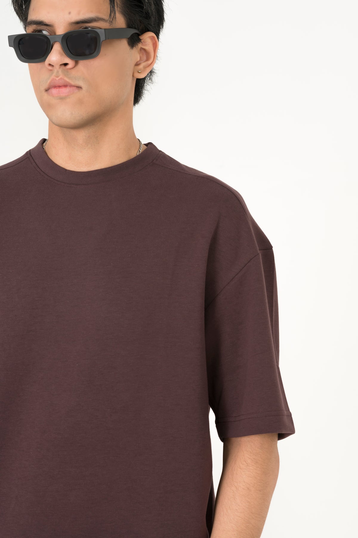 Cloud purple oversized tee