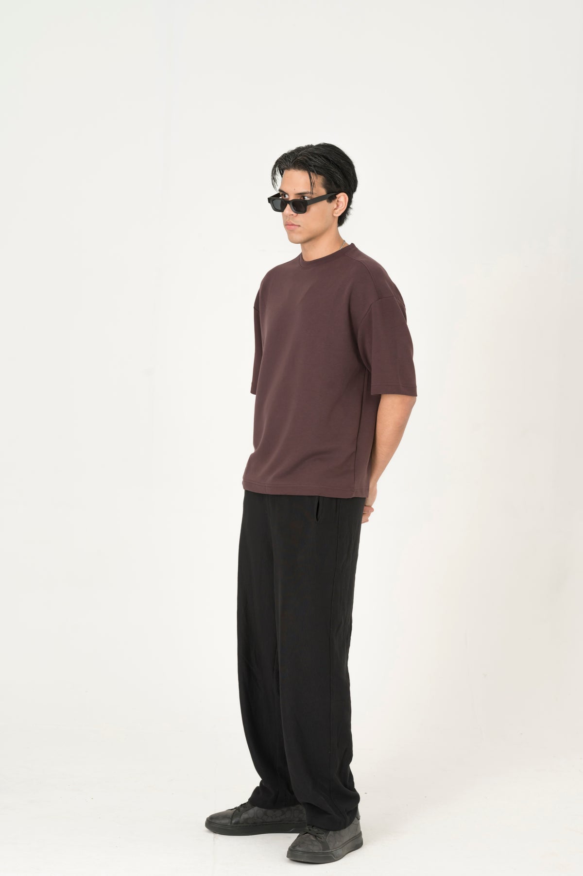 Cloud purple oversized tee