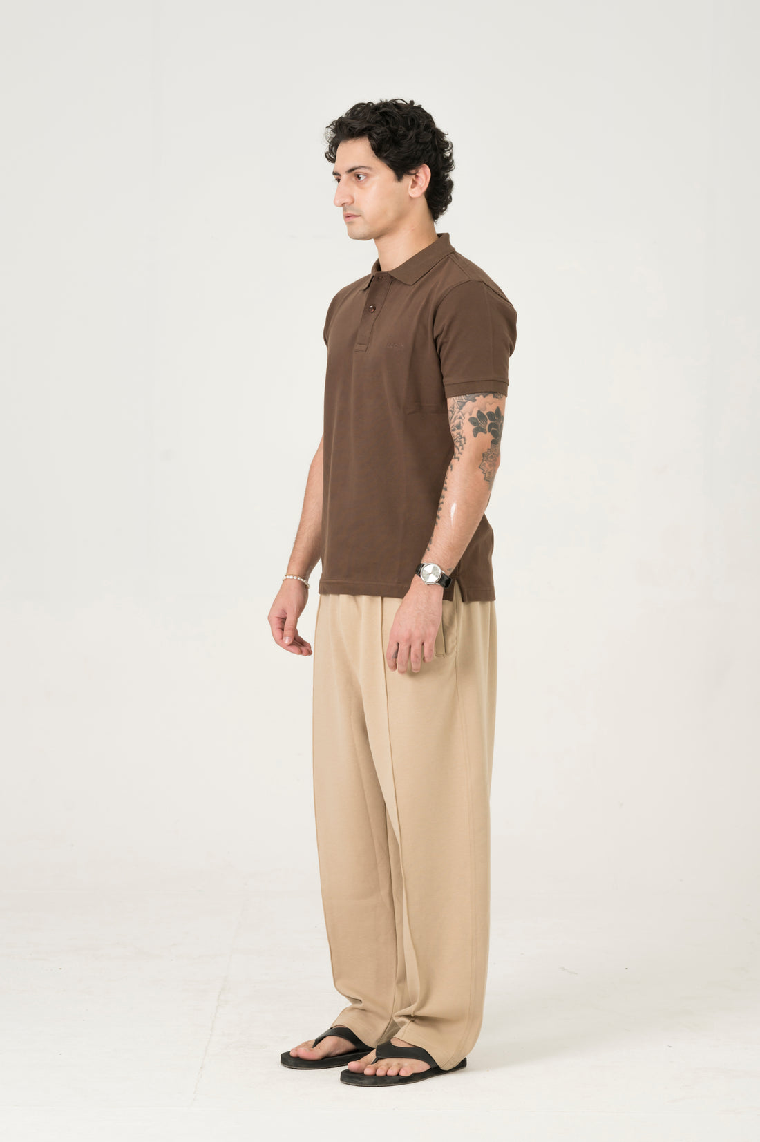 Cloud Skin pleated trouser