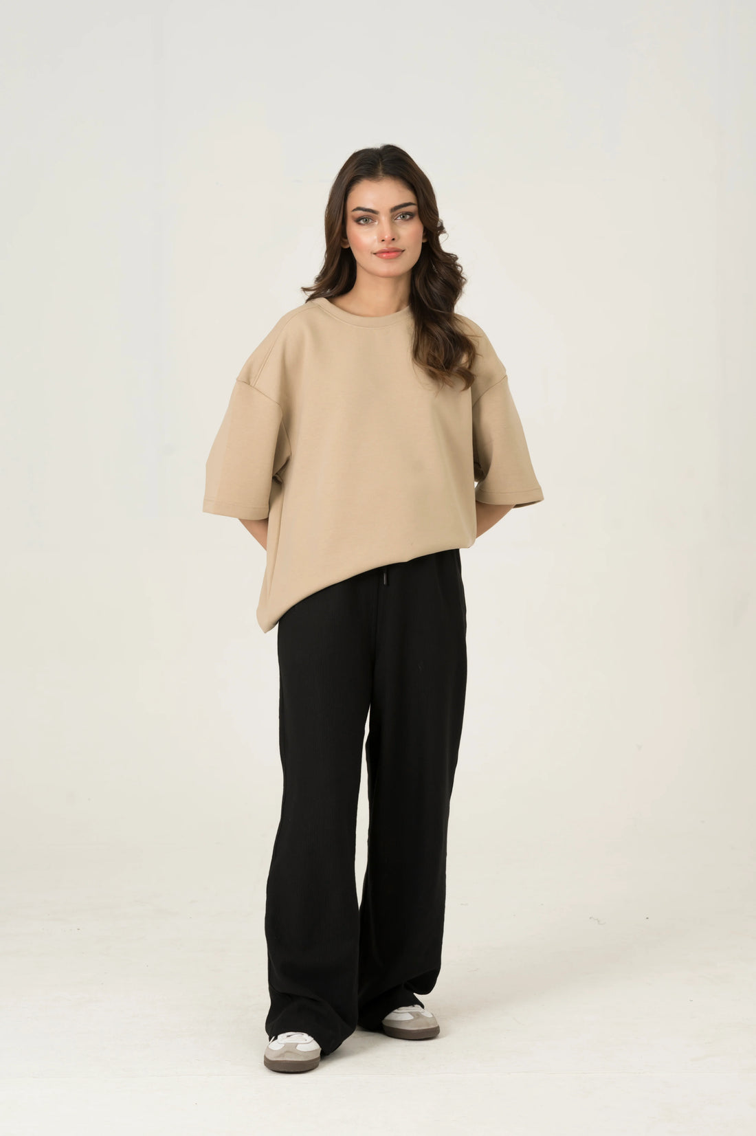 Black Wide Leg Trouser