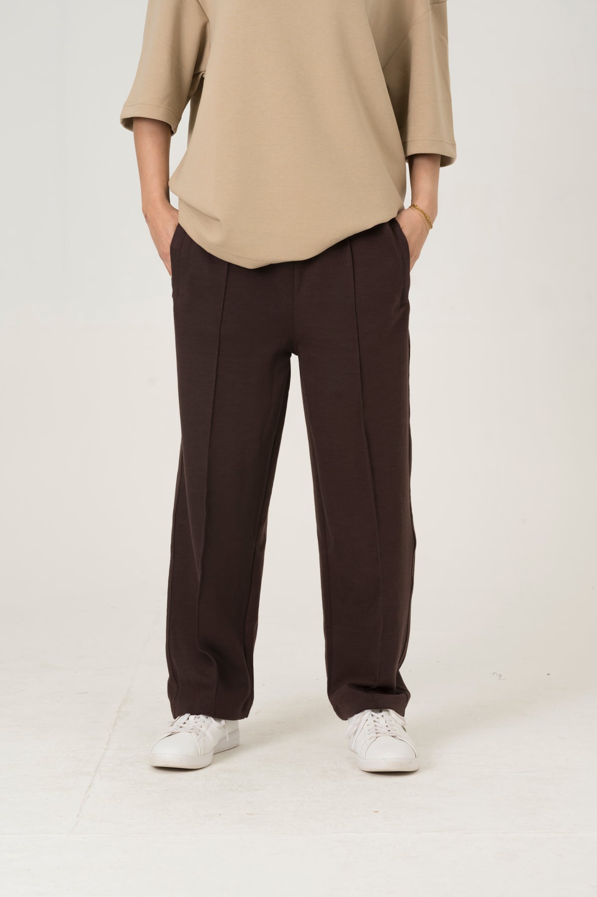 Cloud beige oversized tee